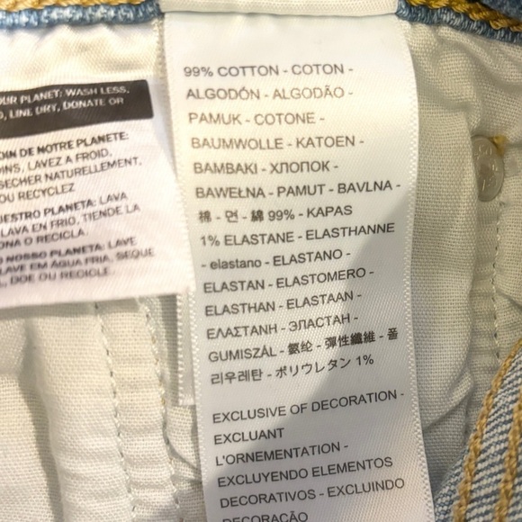 Levi’s Wedgie W24 (0/00) Icon Women’s Jeans Tango Light Wash High Rise Premium - Picture 8 of 12